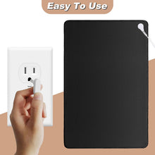 Plugging the earthing cord into the ground port of a standard US wall outlet